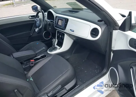 2018 Volkswagen Beetle 2.0T Coast/2.0T S/2.0T Se из США, поврежденный, VIN 3VW5DAAT6JM514875